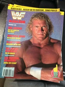 Revista WWF WWE DICIEMBRE 1991 - Sid Justice + Catálogo de Mercancías - Imagen 1 de 3