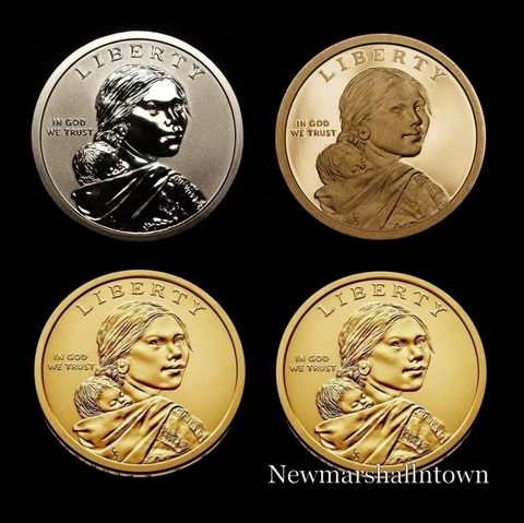 2018 P+D+S+S Native American Sacagawea Reverse Proof from Mint Proof Set Cover