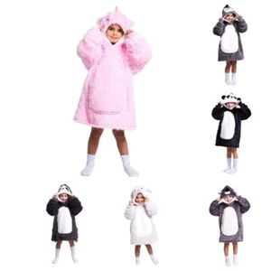 Sudadera con Capucha Snoodie Niños Pequeño Animal Suave Acurrucada Sobremesada 3-6 años Varios Diseños - Imagen 1 de 7