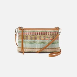 Neu mit Etikett Hobo Darcy Umhängetasche Schulter Handgelenktasche Meer Traum Streifen NEU 118 $ - Bild 1 von 3