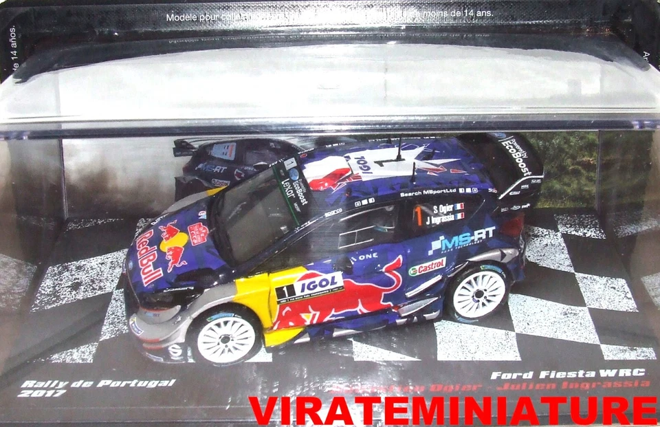 FORD FIESTA WRC 2° TOUR DE CORSE 2017 SEBASTIEN OGIER IXO ALTAYA AU 1/43 - Photo 1/1