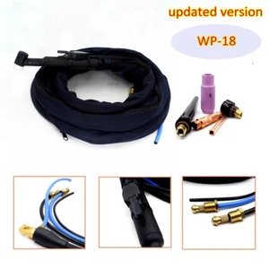 Juego completo de antorcha de soldadura WP-18 TIG con accesorios refrigerada por agua 350 amperios - Imagen 1 de 5