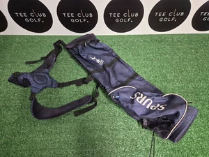 Superb Tottenham Hotspur SPURS Pencil Golf Club Carry Bag Blue 2-Way Divider - Picture 1 of 7