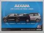 Aixam brochure 2013. Compact, Coupe, Break, Multitruck, + ELECTRIC. FRENCH TEXT.