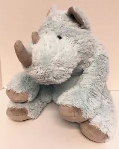*groß* CS International RHINO 23" Plüsch hellblau grau Jumbo Kuscheltier - Bild 1 von 3