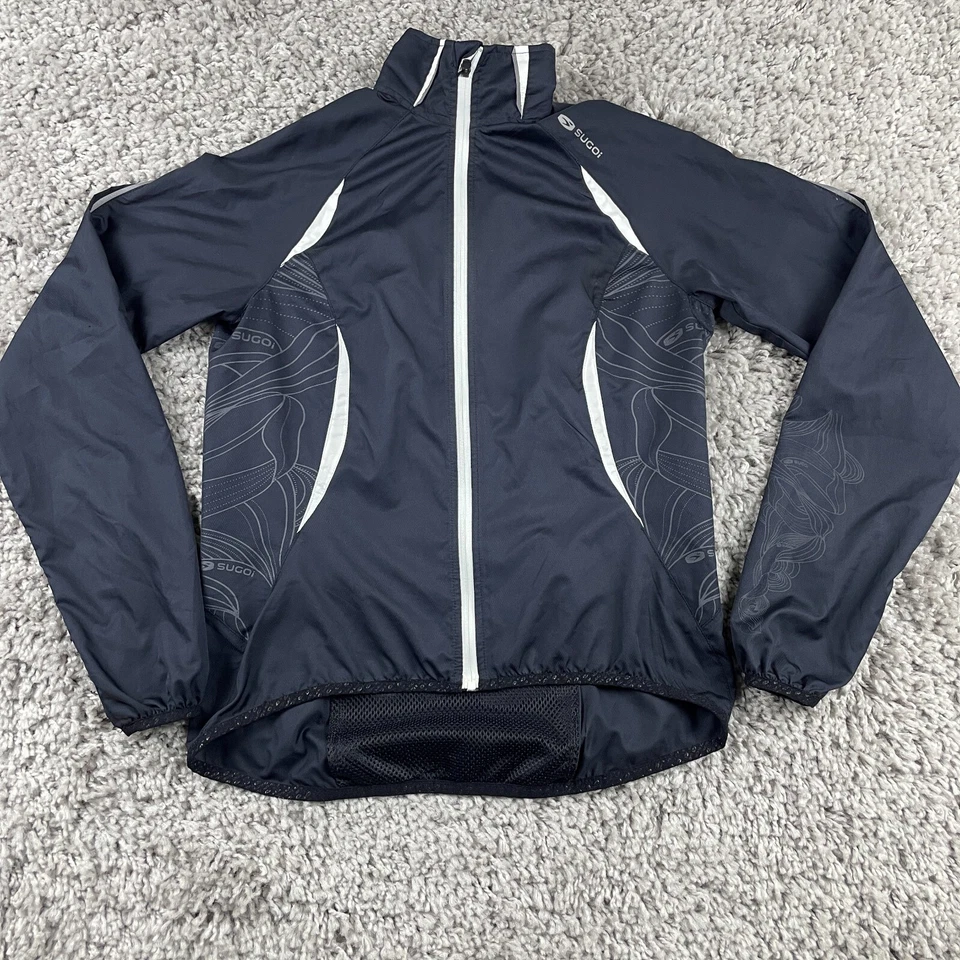 Sugoi Shift Jacket Women's Size XSmall Black Full Zip Cycling Soft Shell Pockets - Image 1 of 4