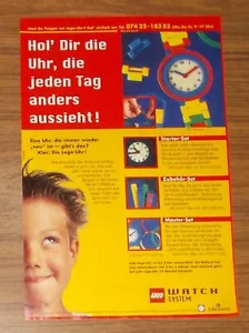 Seltene Werbung Junghans LEGO Watch System Uhr 1998 - Bild 1 von 1