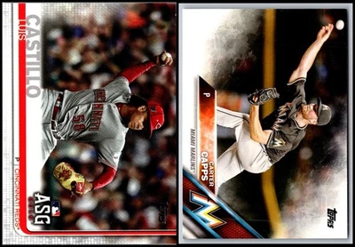 Carter Capps Miami Marlins (2) Card Lot - EXCLUSIVE – BE AMONG THE FIRST TO O... - Image 1 of 2