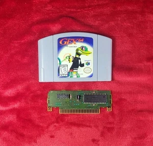 Pines Gex 64 Enter the Gecko (Nintendo 64, N64, 1998) limpios - probados - Imagen 1 de 9