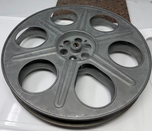 VINTAGE GOLDBERG  Denver BROTHERS 35mm 14.5”INCH METAL FILM REEL - Picture 1 of 12