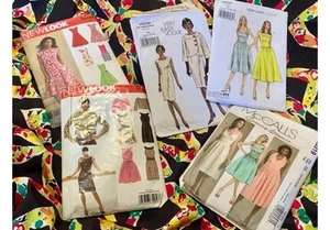 PRE LOVED SEWING PATTERNS. Butterick. Vogue. Simplicity. Burda. New Look - Picture 1 of 9