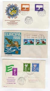 EUROPA Cept un lot de 22 enveloppes FDC - 1er jour /L47 - Imagen 1 de 6