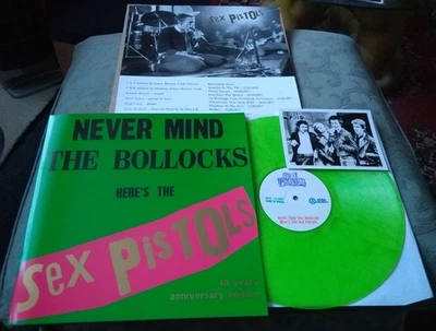Sex Pistols Never Mind The Bollocks 40th Anniversary Russia 2017 #480/500 Green - Image 1 of 4