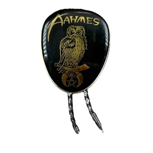 Vtg 2000 Enamel Bolo Tie Shriners Aahmes Temple Oakland John Simms Potentate - Picture 1 of 7