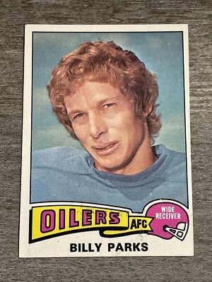 Billy Parks 1975 Topps Oilers #324  *H198* - Image 1 of 2