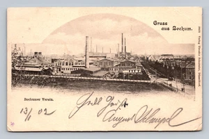 BOCHUMER VEREIN GUSS AND BOCHUM POSTCARD (H-28-2) - Picture 1 of 2