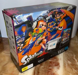 SPLATOON Special Edition Nintendo Wii U Console BOX - AUS CODED - Picture 1 of 4