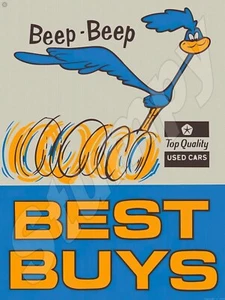 Signalton Piepton Best Buys Chrysler Blechschild 9" x 12" oder 12" x 16" - Bild 1 von 1