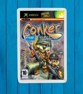 CONKER LIVE & RELOAD XBOX FRIDGE MAGNET IMAN NEVERA - Imagen 1 de 3