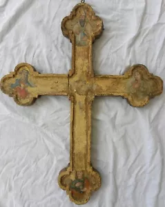 Croce del QUATTROCENTO con Evangelisti e Papa Giulio II - Giuliano della Rovere - Picture 1 of 24
