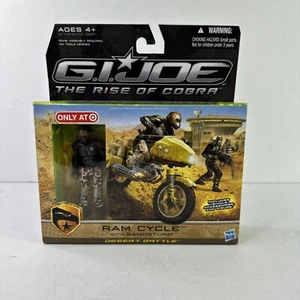 Gi Joe the Rise Of Cobra Ram Cycle Sandstorm Brand New Sealed Target Exclusive - Picture 1 of 11