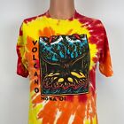 Volcano Noka Hawaii Tie Dye T Shirt Community Association Vtg 2001 Size S
