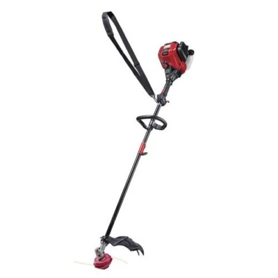 17" 30cc 4 Cycle Straight Shaft Gas Trimmer Adjustable Handle Grass Weed Cutter - Image 1 of 4