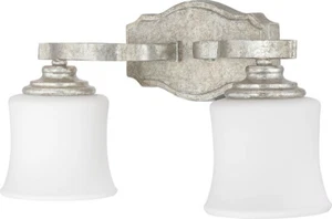 Capital Lighting Blair 2 Light Bathroom Vanity Light Antique Silver - 8552AS-299 - Picture 1 of 1