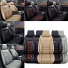 For Ford Full Set Car 5 Seat Covers Deluxe PU Leather Front & Rear Protector Pad