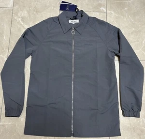 Jack Wills XS Tech Zip Over Shirt Men’s Water Resistant Shark Grey Lightweight - Picture 1 of 15