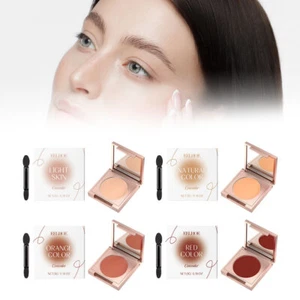 Colored Clay C-C Undereye Under Eye Concealer Eye Corrector With Brush KU - Picture 1 of 17