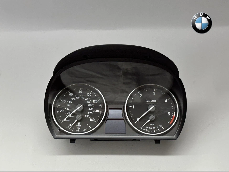 BMW 335d 2009-2011 velocímetro Speedo OEM (coincidencia 9187374 01) diésel Foto 1 de 4