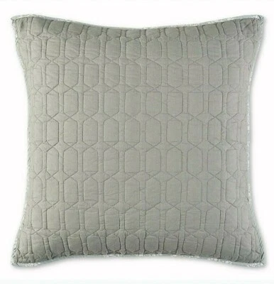Nico European Pillow Sham in Grey/Aqua - Image 1 of 2