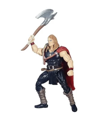 FIGURA DE ACCIÓN THOR ODINSON DEFENSORES DE ASGARD LEYENDAS DE MARVEL COMO NUEVA 4" 2015 Foto 1 de 3