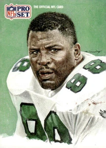 1991 Pro Set #386 Keith Jackson Philadelphia Eagles - Picture 1 of 2