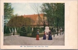 Vintage 1910s SALT LAKE CITY Utah Postcard "The Tabernacle" Street View / Unused - Picture 1 of 2