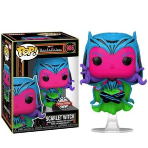 FUNKO POP ! MARVEL WANDAVISION - (986) SCARLET WITCH BLACKLIGHT BOBBLE VINYL 9CM - Imagen 1 de 1