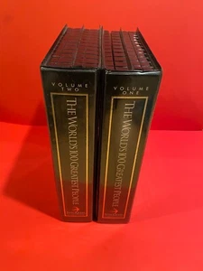 The InteliQuest Historical Biography The Worlds 100 Greatest People Cassettes - Picture 1 of 11