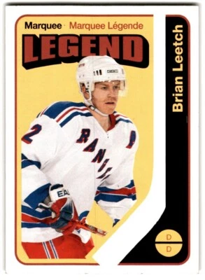 2014-15 O-Pee-Chee Legend Retro Brian Leetch #562 New York Rangers - Image 1 of 2