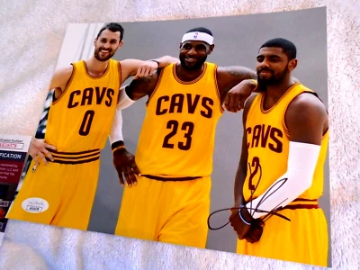 KYRIE IRVING Signed (8x10) Cavs Photo with Lebron James -JSA Authenticated - Image 1 of 2