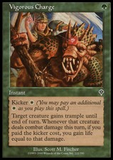 Magic the Gathering MTG Vigorous Charge (222) Invasion   NM