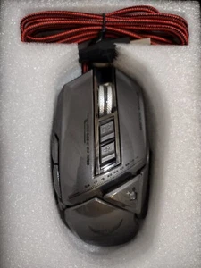 Zerodate G12 Adjustable DPI, Adjustable Weight ,Mechanical Wired Gaming Mouse - Picture 1 of 11