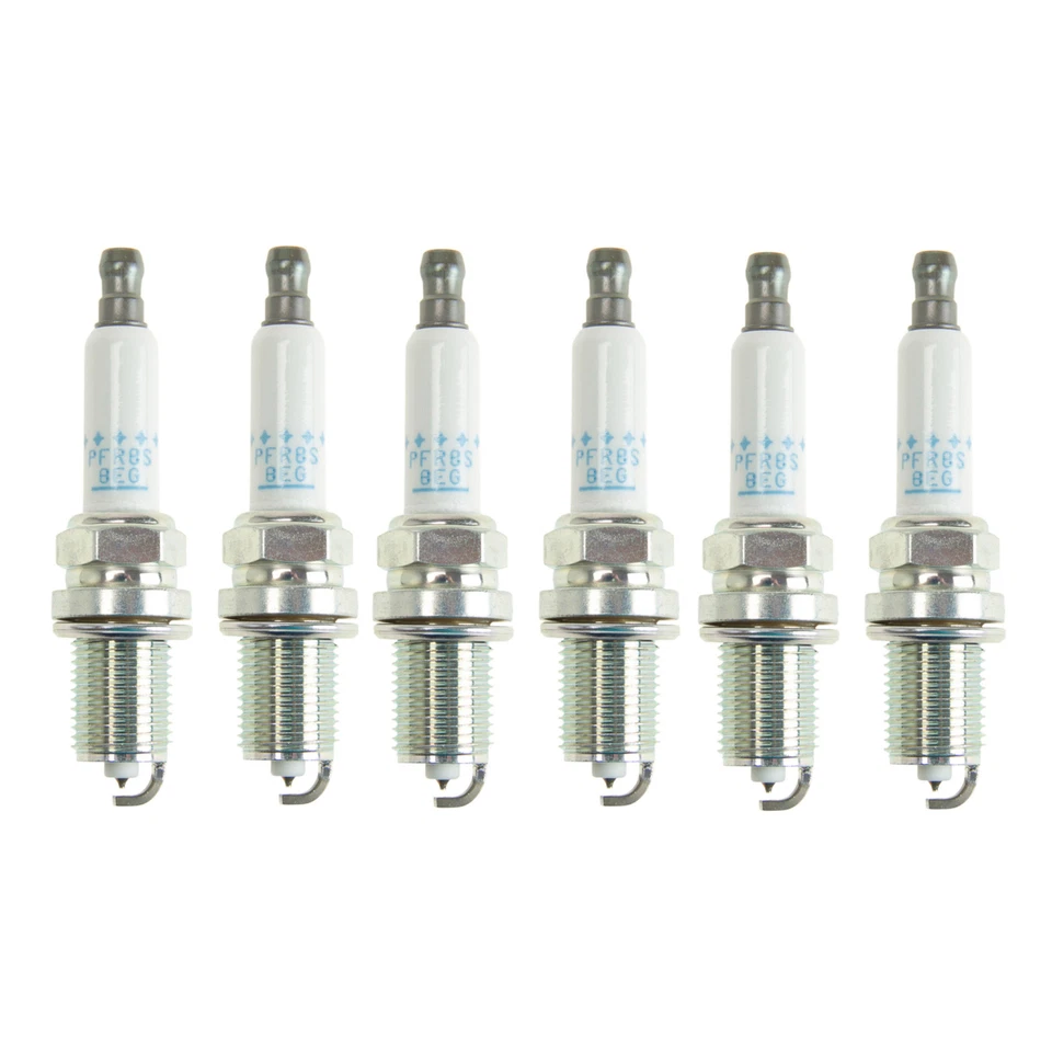 Conjunto de vela de ignição NGK 6 peças laser platina lacuna 0.032 para Audi A6 Quattro 3.0 V6 - Imagem 1 de 1