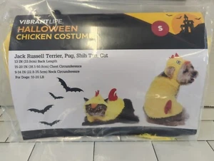 Viborante Vida Perro o Gato Pollo Halloween Disfraz Talla Pequeña Xxk - Imagen 1 de 5