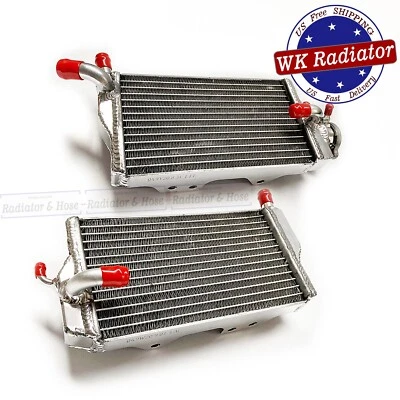 Radiador de refrigeración para Honda CR250R CR 250 R 2002-2007 2003 2004 2005 06 2 tiempos Foto 1 de 4