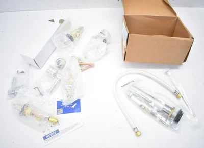 Grifo bidé Kingston de latón Concord acabado cromado pulido 8" x 2,13" x 2,13" Foto 1 de 4