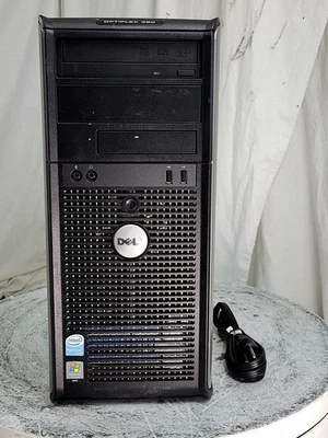 DELL OPTIPLEX 360 PC Desktop PENTIUM DUAL-CORE E5200 2GB 250GB SEE NOTES - Image 1 of 4
