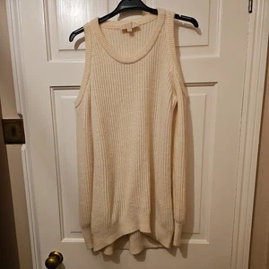 Suéter Jersey Michael Kors Crema Corte Hombro PVP £182 1111 - Imagen 1 de 7