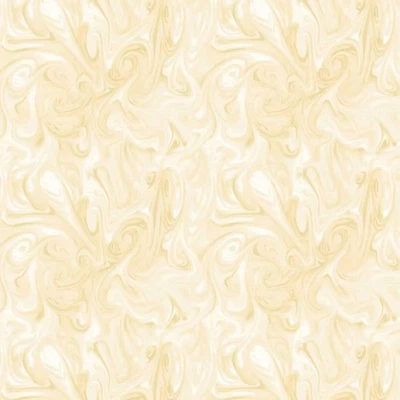 Timeless Treasures - Happiness In A Cup - Coffee Steam Texture - Cream, BTY - Image 1 of 4