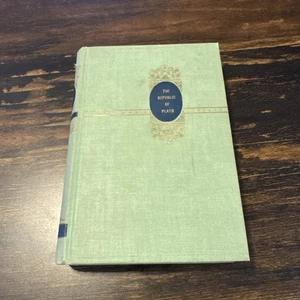 The Republic Of Plato - 1950 - Hardcover Book - Everyman's Library - Vintage - Imagen 1 de 7